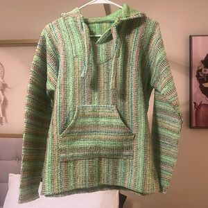Multi colored hoodie